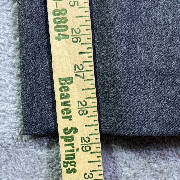 Talbots Women's Gray‎ Wool Blend Stretch Trousers Career Dress Office Pants - Picture 8 of 16